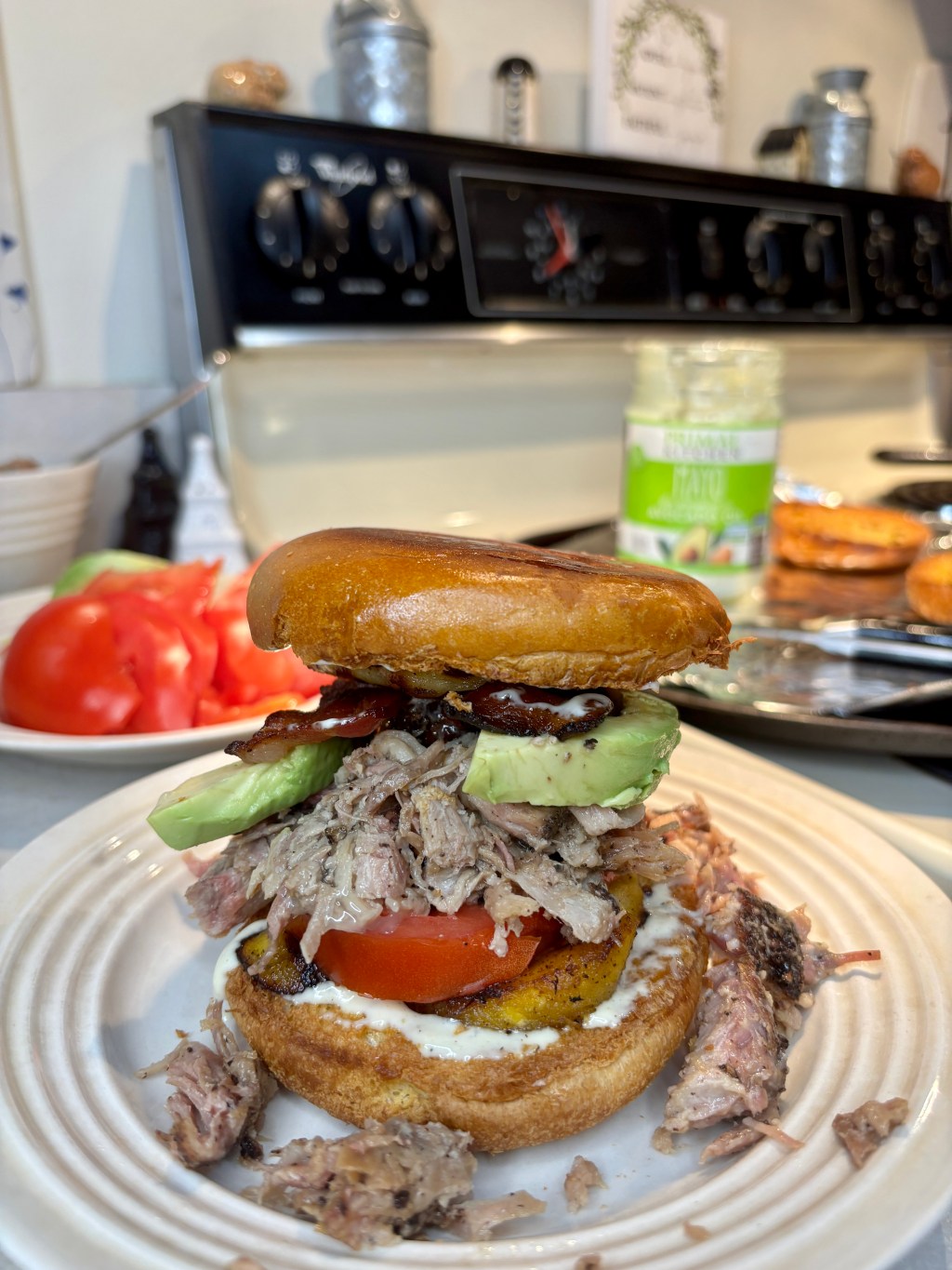 Venezuelan-Style BBQ Sandwiches